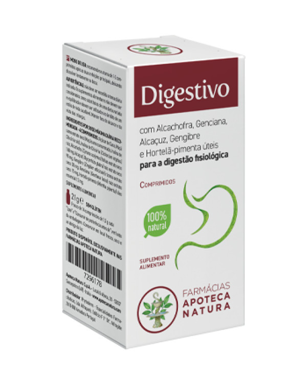 Apoteca Natura Digestivo X14 Comprimidos