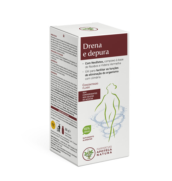 Apoteca Natura Drena Depura Concentrado Fluido 300G
