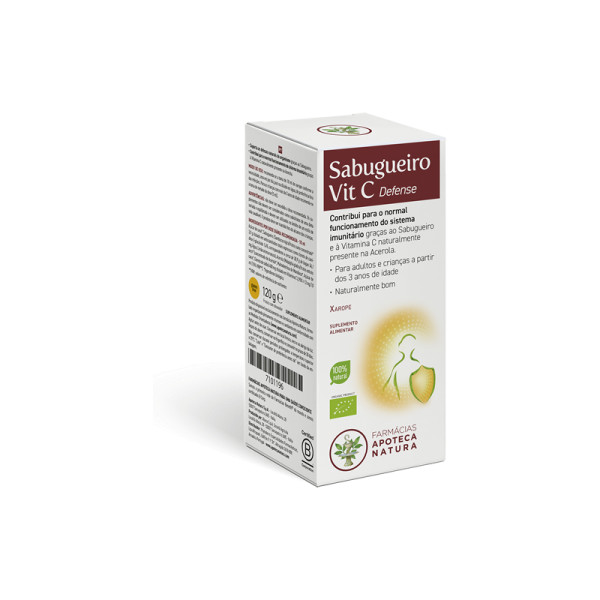 Apoteca Natura Sabugueiro Vit C Defense Xarope 120G