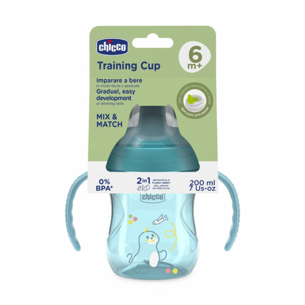 Chicco Copo Aprendizagem Azul 6M+