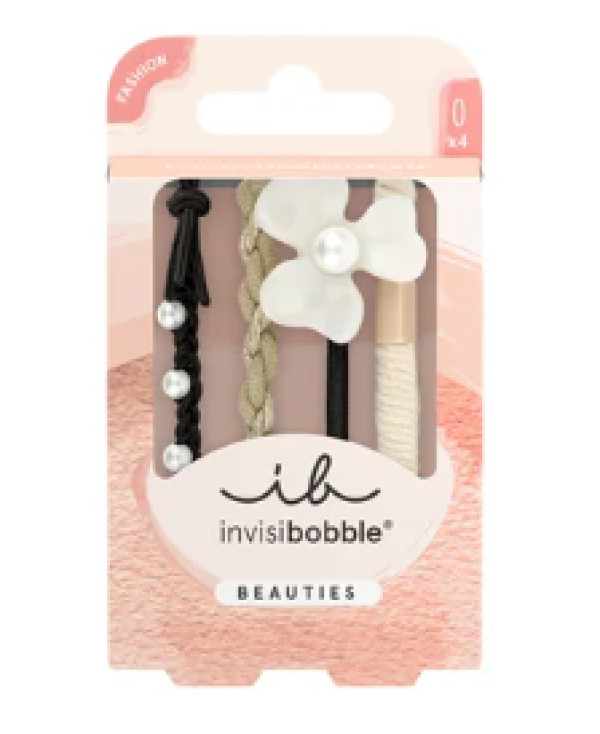 Invisibobble Twistar Flower Pearl X4 Unidades