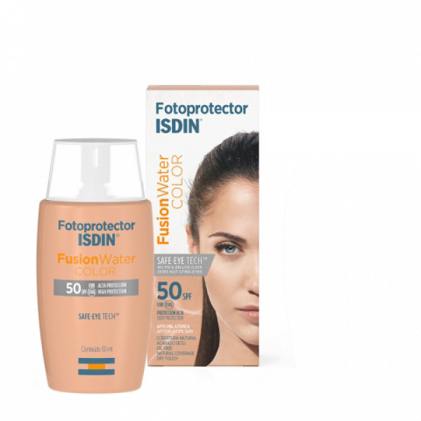 ISDIN Protetor Solar Fotoprotetor Fusion Water c/ Cor Spf50+50Ml