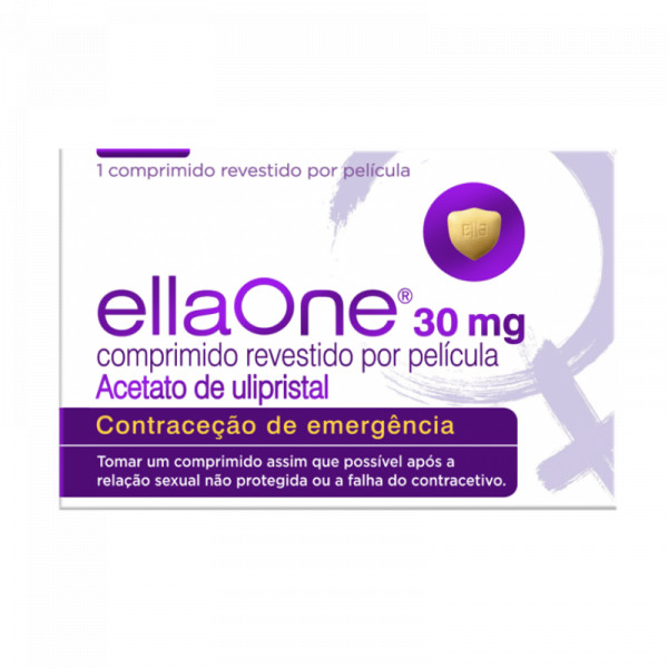 Ellaone, 30 Mg X 1 Comprimidos Revestidos