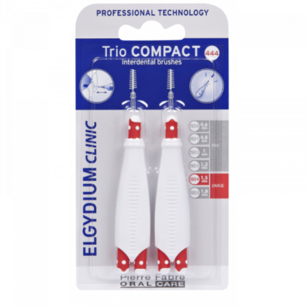 Elgydium Clinic Escovilhões Trio Compact Simples Largos
