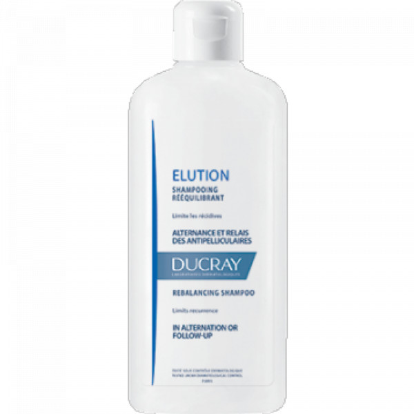 Ducray Elution Champô Suave Anticaspa 400Ml