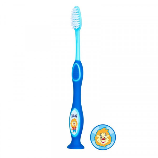 Chicco Escova Dentes de Leite Azul Criança 3-6Anos