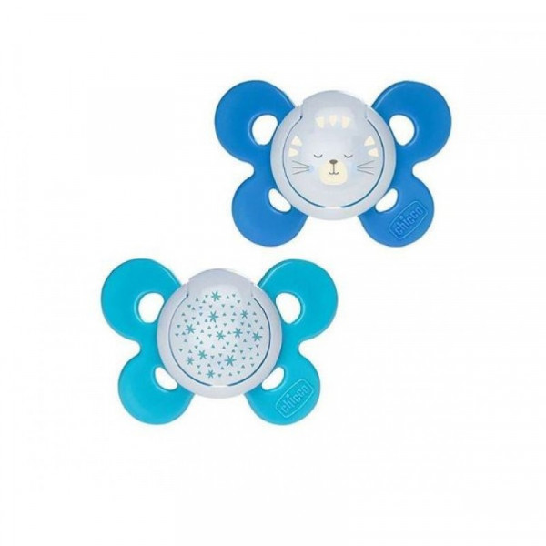 Chicco Chupeta Physio Comfort Night Boy 16-36M x2