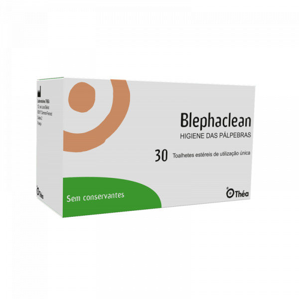 Blephaclean Toalhetes Esterilizados Palpebral X30 Unidades