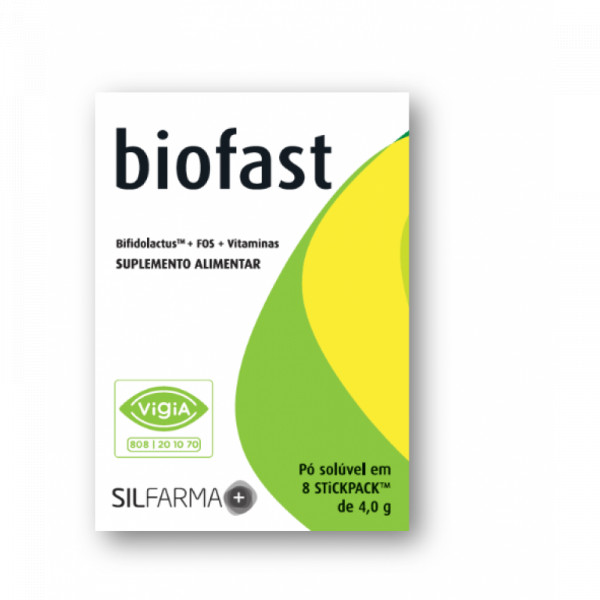 Biofast Po  Soluvel Stickpack 4Gx8 Pó Sol Oral Saq