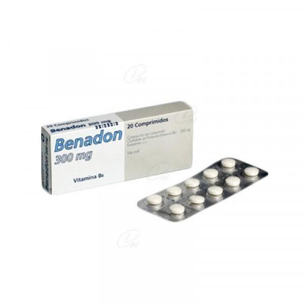 Benadon, 300 Mg X 10 Comprimidos Revestidos