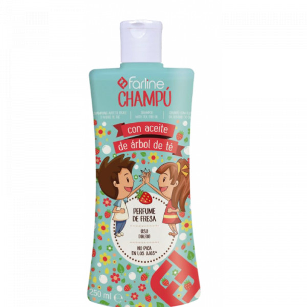 Farline Champô Óleo Árvore Chá Morango 250Ml