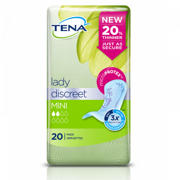 Tena Lady Discreet Penso Mini X20 Unidades