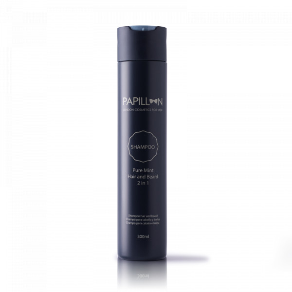 Papillon Pure Mint Champô Cabelo, Barba e Corpo 100Ml