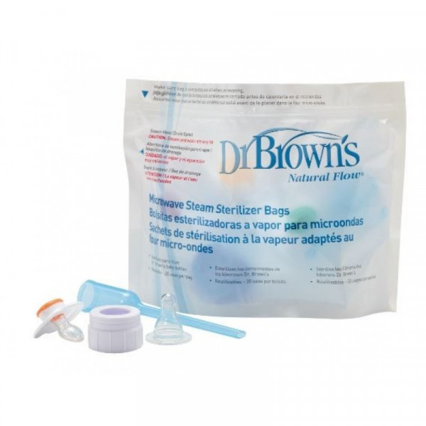 Dr Browns Saco Esterilizador Micro Ondas X5