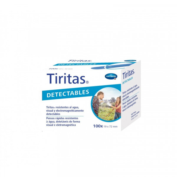 Tiritas Penso Detectáveis 19x72mm x100 Unidades