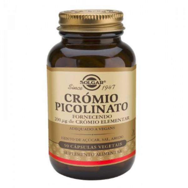 Cromio Picolinato Solgar Cápsulas X 90 Cápsulas