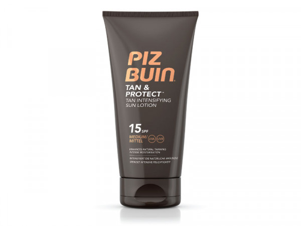 Piz Buin Protetor Solar Tan & Protect Loção SPF15 150ml