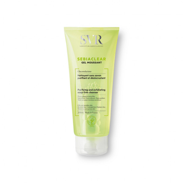 SVR Sebiaclear Gel de Limpeza Pele Oleosa 200Ml
