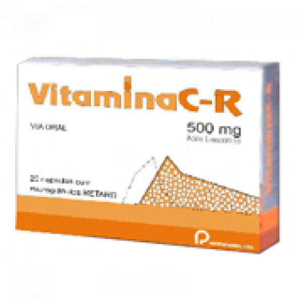 Vitaminac Retard, 500 Mg X 20 Cáps Lib Prol