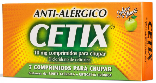 Cetix, 10 Mg X 7 Comprimidos Chupar