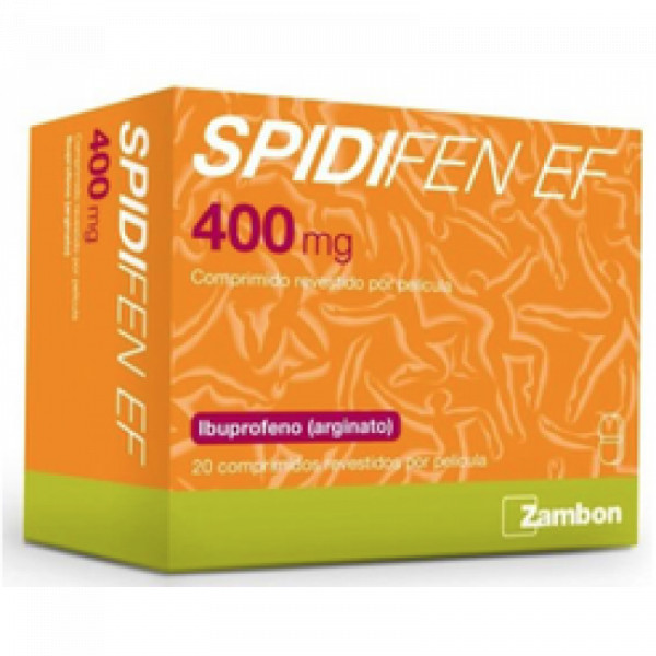Spidifen Ef, 400 Mg X 20 Comprimidos Revestidos