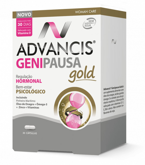 Advancis Genipausa Gold X30 Cápsulas
