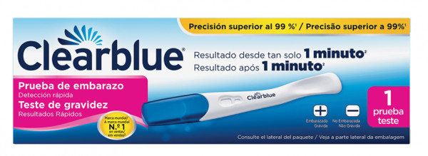 Clearblue Teste Gravidez 1Minuto X1