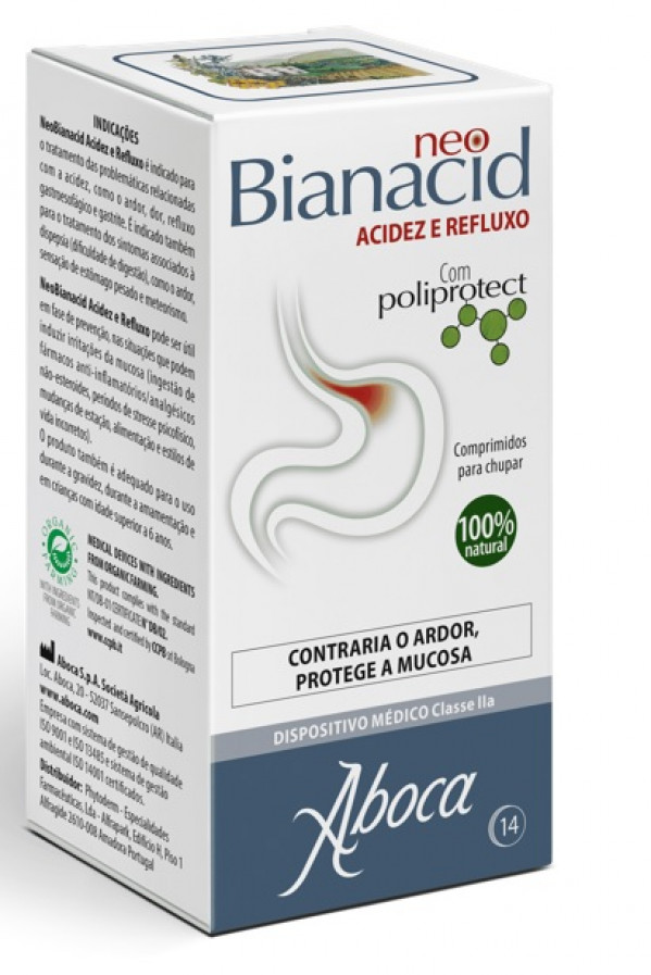 Neobianacid Acidez e Refluxo x 14 Unidades