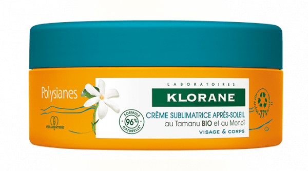 Klorane Protetor Solar Solar Polysianes Creme Sublimador Pós-Solar 200Ml