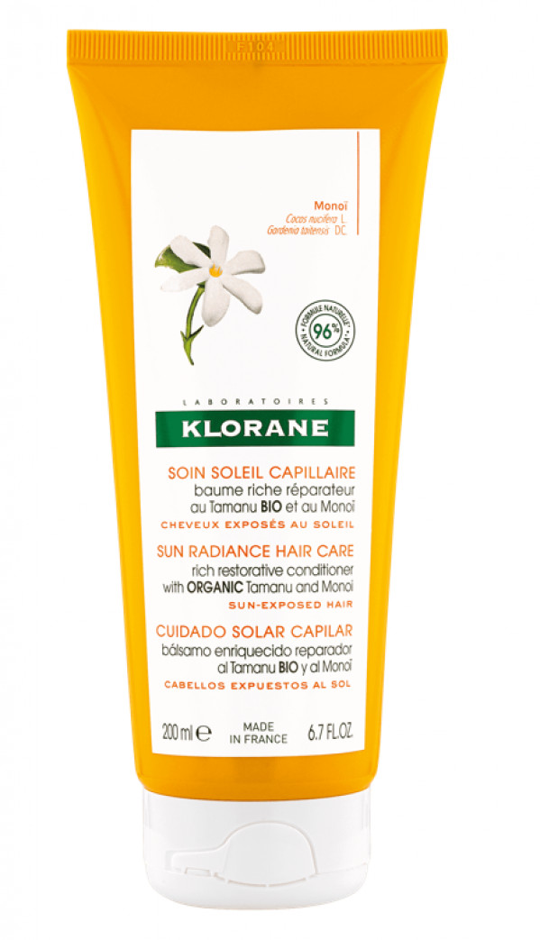 Klorane Solar Polysiane Bálsamo Rico Reparador com Tamanu BIO 200ml