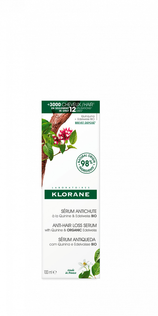 Klorane Capilar Sérum Quinina/Edelvaisse Bio100M