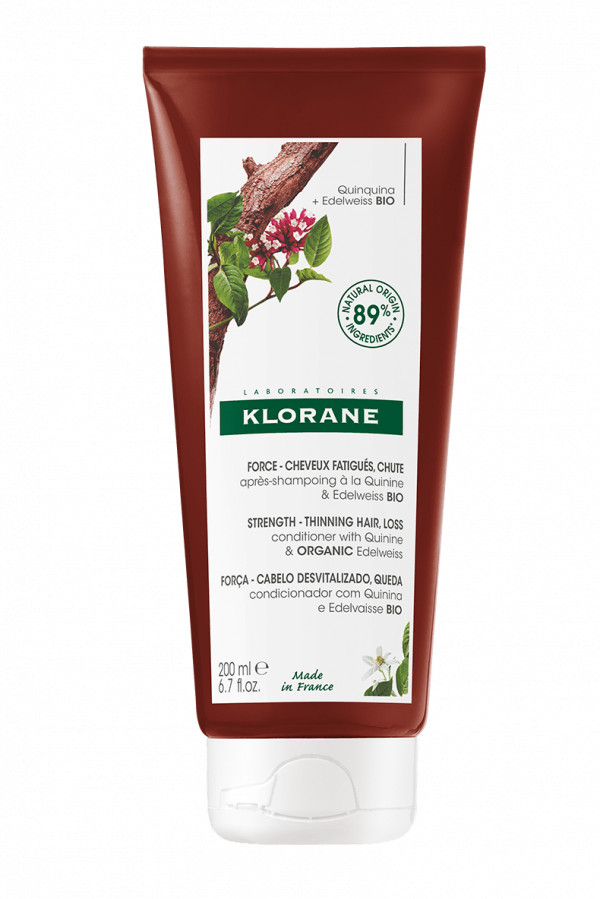 Klorane Capilar Condicionador Quinina e Edelvaisse Bio 200Ml