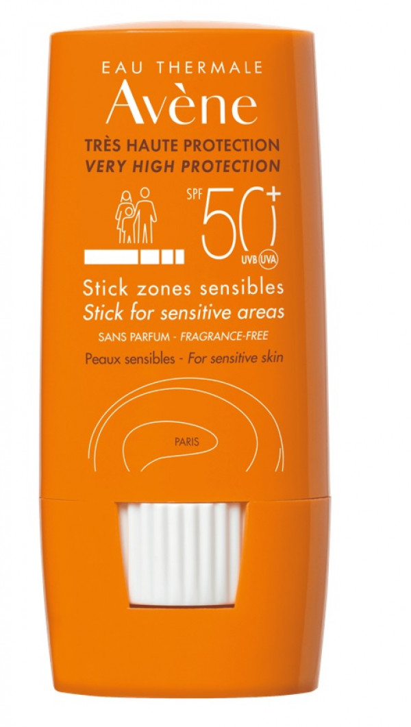Avène Protetor Solar Stick C/ Proteção Solar Zonas Sensíveis SPF50+ 8G