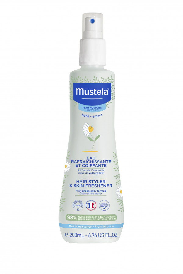 Mustela Bebé Água Refrescante Perfumada  200Ml