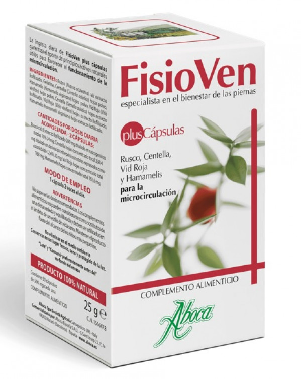Fisioven Plus 500 mg x 50 cápsulas