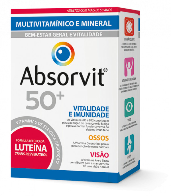 Absorvit 50+ 30 Comprimidos