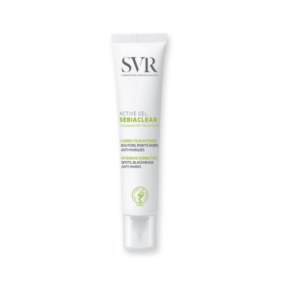 SVR Sebiaclear Active Gel Pele Oleosa 40Ml