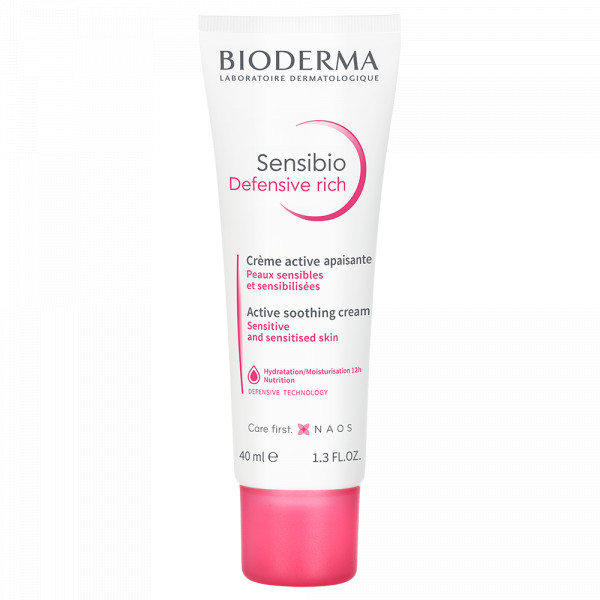 Bioderma Sensibio Defensive Creme Pele Sensível Rico 40Ml