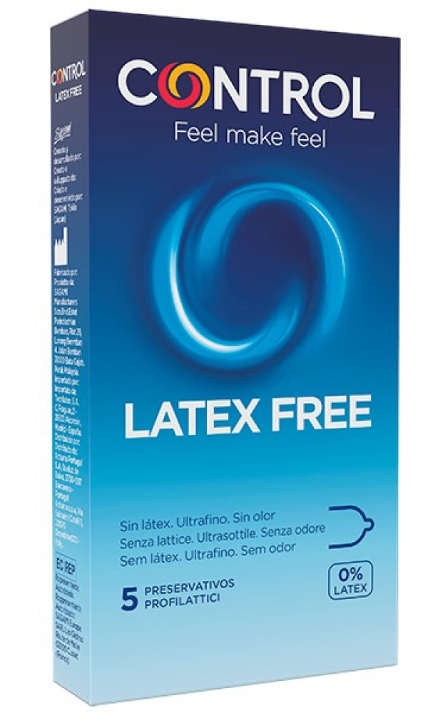Control Latex Free X5 Preservativos