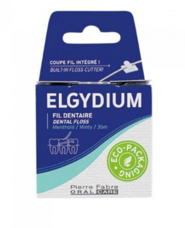 Elgydium Fio Dentário Eco Menta 35M