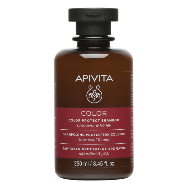 Apivita Champô Cabelos Pintados Protetor Da Cor 250Ml