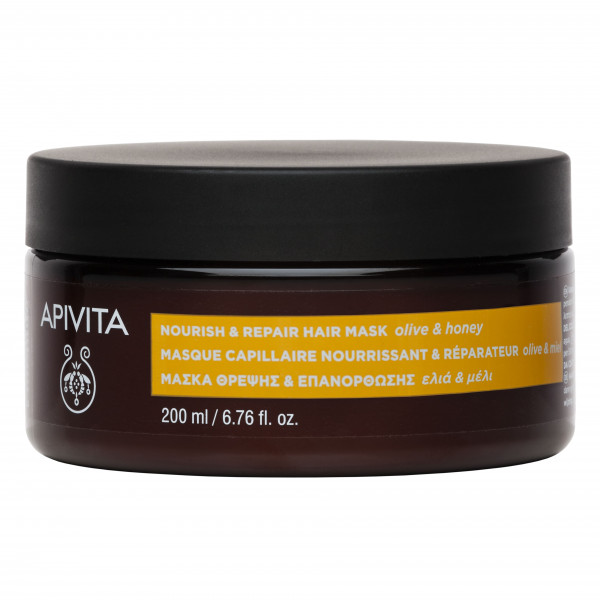 Apivita Máscara Capilar Nutritiva & Reparadora 200Ml