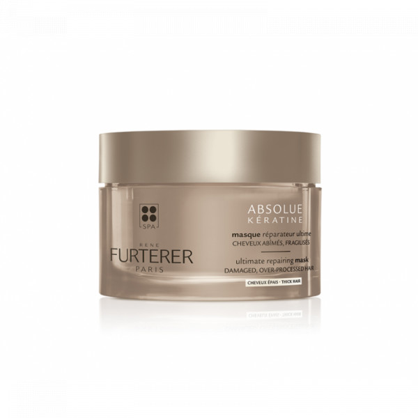 Rene Furterer Absolue Keratine Máscara Reparação Extrema Cabelos Espessos 200ml