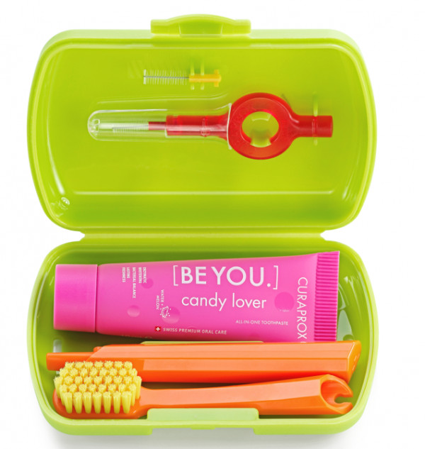 Curaprox Kit De Viagem Be You Candy Lover Verde