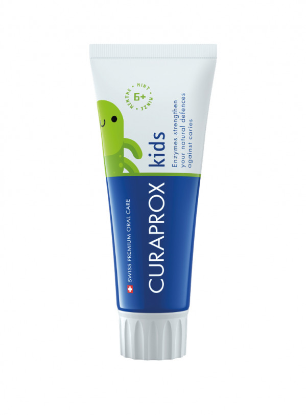 Curaprox Kids Pasta Dentes Sabor Menta +6 Anos  60Ml