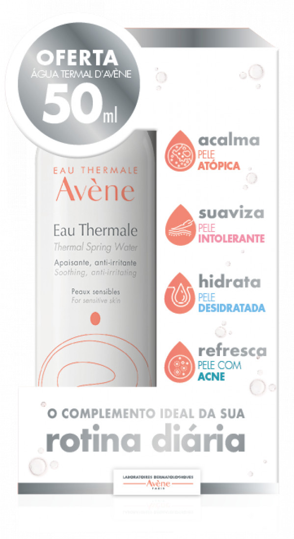Avène Água Termal 150 Ml Com Oferta De Formato Viagem 50 Ml