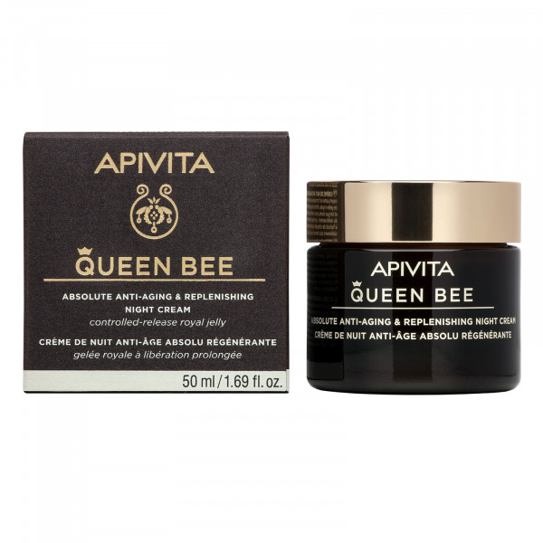 Apivita Queen Bee Creme de Noite Antienvelhecimento Absoluto e Regenerador 50Ml