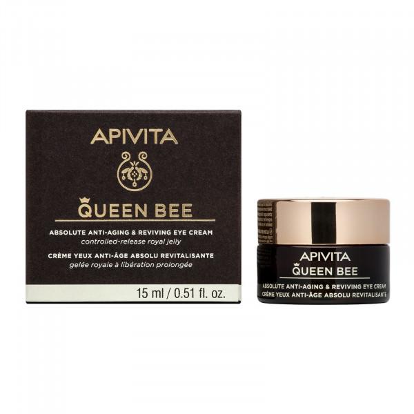 Apivita Queen Bee Creme de Olhos Antienvelhecimento Absoluto e Revitalizante 15Ml