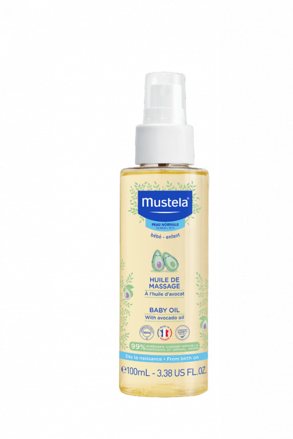 Mustela Bebé Óleo de Massagem 100Ml