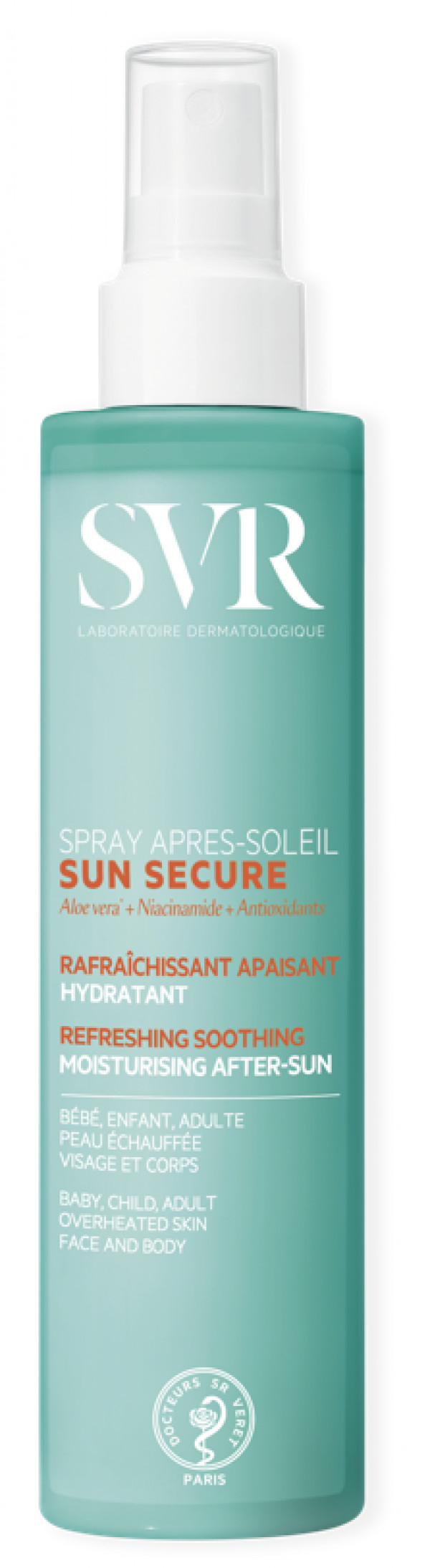 SVR Protetor Solar Sun Secure Spray Pós-Solar 200ml